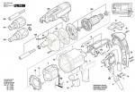 Bosch 3 601 D45 1P0 GSR 6-45 TE Drill Screwdriver 230 V / GB Spare Parts GSR6-45TE